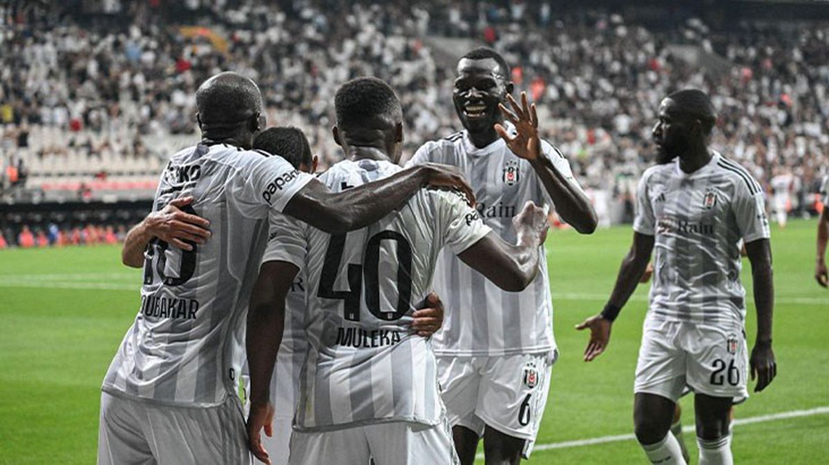 Son Dakika: UEFA Konferans Ligi 2. ön eleme turu ilk maçında Beşiktaş, Tirana'yı 3-1 mağlup etti