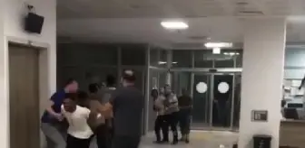 yumruklu kavga kamerada