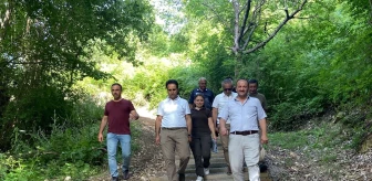 Sinop'un Gerze ilçesinde Sorkun Şelalesi turizme kazandırılıyor