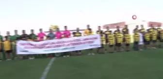 Huzur ortamının gelmesiyle köyler arası futbol turnuvası düzenlendi