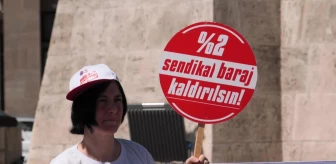 BASK Üyeleri Ankara'da Yürüyüşü Tamamladı