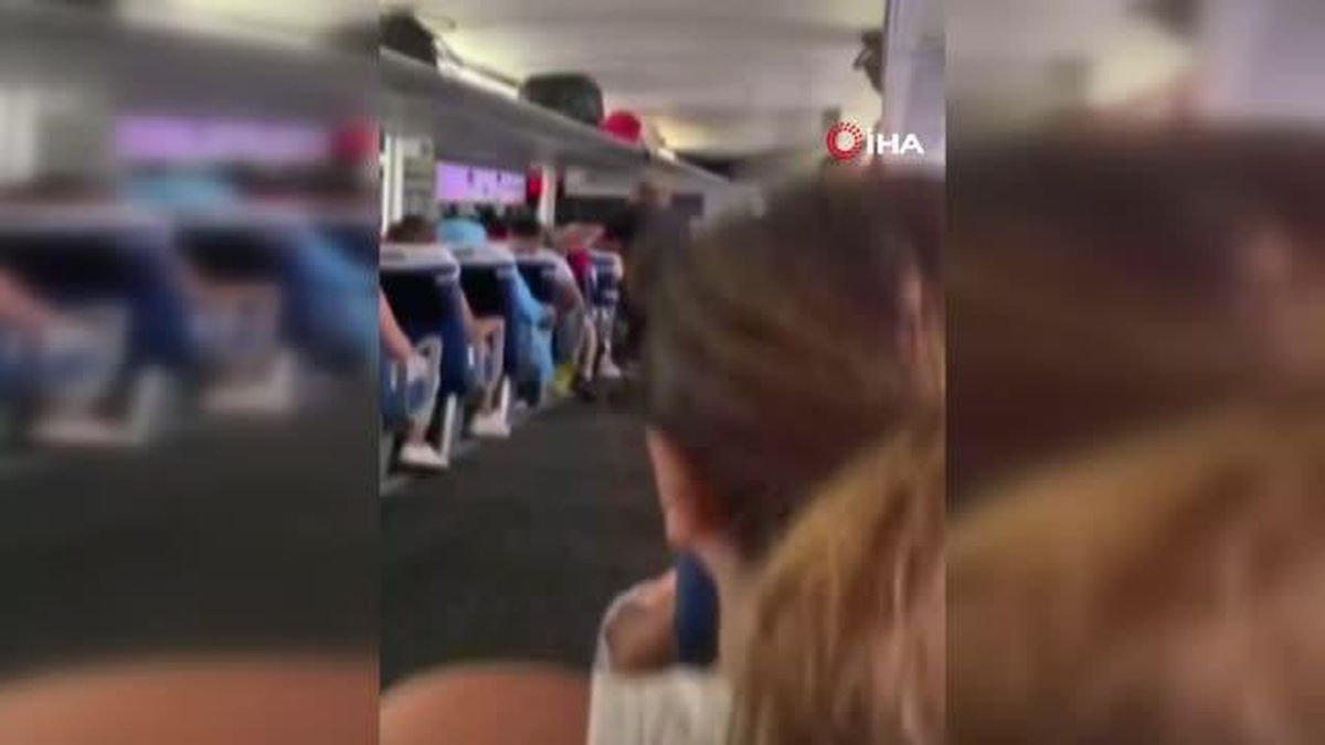 Marmara'da panik anları kamerada