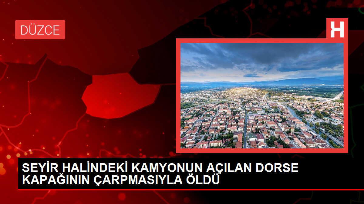 Kamyonun Açılan Dorse Kapağı Mehmet Seçkin'i Öldürdü