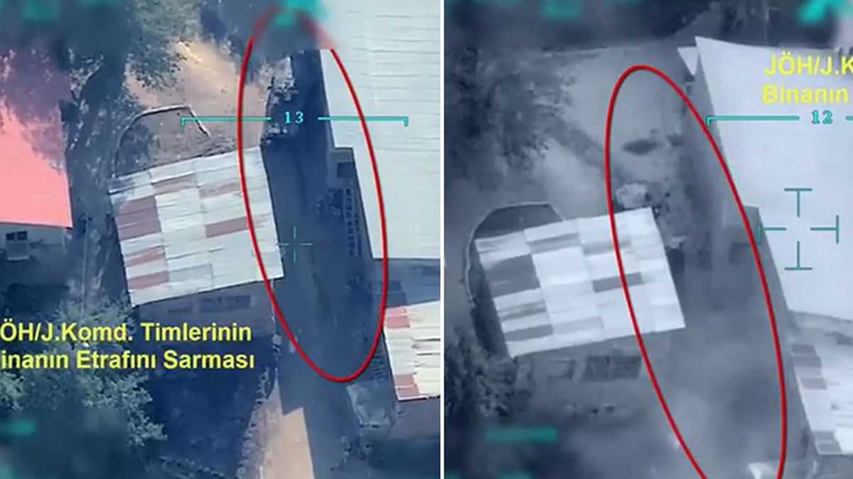 Son dakika: 10 şehidimizin kanında parmağı olan gri kategorideki terörist etkisiz hale getirildi! İşte anbean operasyon görüntüleri