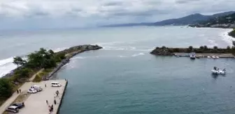 Trabzon'da Kaybolan Balıkçı İçin Arama Kurtarma Çalışması Başlatıldı