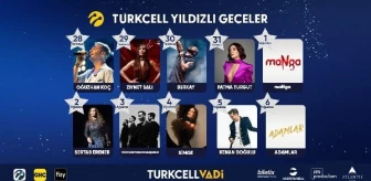 Turkcell Yıldızlı Geceler Konserleri Başlıyor
