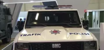 Yerli ve Milli Zırhlı Polis Aracı TULGA 4x4 SUV İDEF'te Yoğun İlgi Gördü