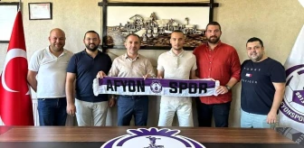 Afyonspor, Somaspor'dan Ali Mert Aydın'ı transfer etti