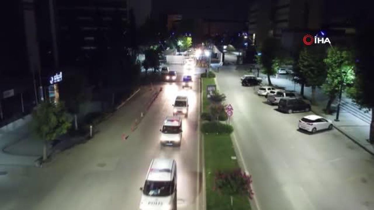 Gaziantep'te huzur-güven uygulamasında 9 şüpheli gözaltına alındı