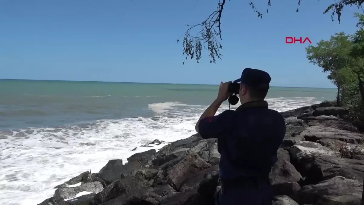 Trabzon'da kaybolan amatör balıkçı için arama çalışması devam ediyor