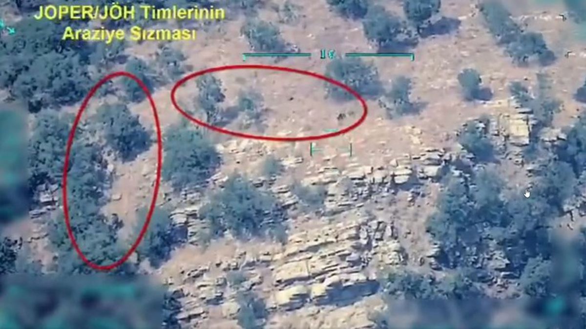 Şırnak'ta 5 terörist sarı torbada! İşte operasyondan görüntüler