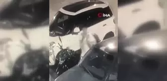 Başkentte motosiklet hırsızlığı güvenlik kamerasında