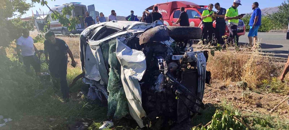 Malatya'da Otomobil Takla Attı: 2 Yaralı