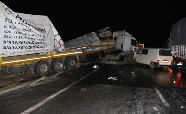 Alkollü kamyonet sürücüsünün çarptığı jandarma astsubay şehit oldu