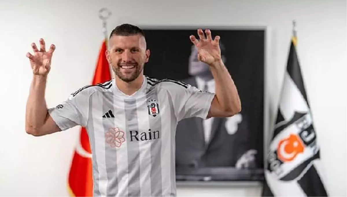 Beşiktaş'ın yeni transferi Ante Rebic şampiyonluk için geldi