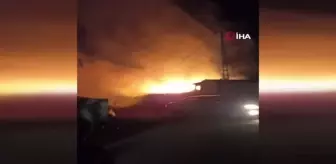 Başkentte hobi bahçesinde yangın