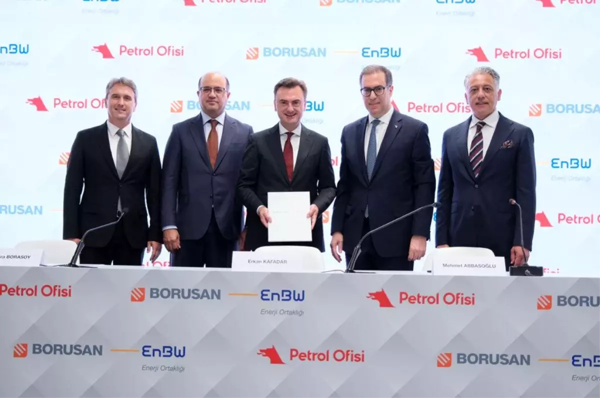Borusan EnBW Enerji ve Petrol Ofisi şarj istasyonu için anlaştı