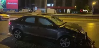 Kadıköy'de makas atarak ilerleyen araç motosiklete çarptı: 1 ölü