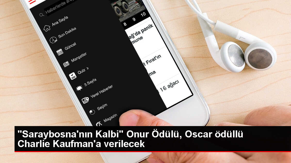 Charlie Kaufman'a Saraybosna'nın Kalbi Onur Ödülü