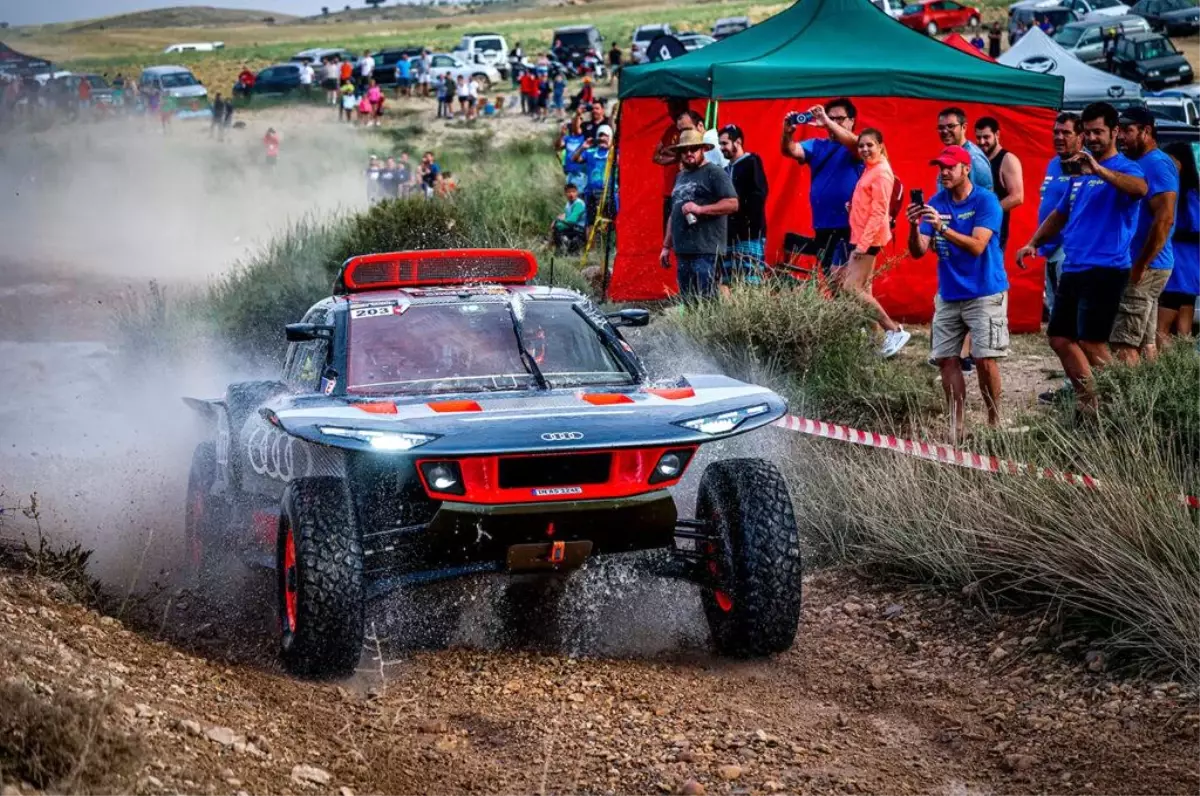 Team Audi Sport'tan Dakar provası