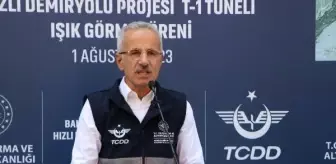 Bakan Uraloğlu: Gaziantep-Adana arası trenle yolculuk 1,5 saate düşecek