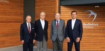 İBB Başkanı İmamoğlu, eski CHP ve SHP liderleriyle buluştu