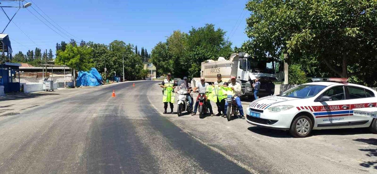 Aydın İl Jandarma Komutanlığı Motosiklet Sürücülerine Eğitim Verdi