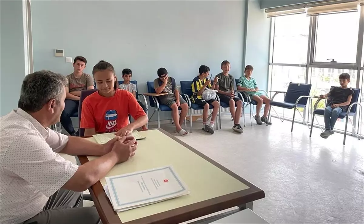 Samsun'da Alaçam Gençlik Merkezi'nde Kur'an-ı Kerim kursu düzenleniyor