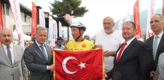 100. Yıl Cumhuriyet Bisiklet Turu'nun ikinci günü Amasya-Havza etabı başladı