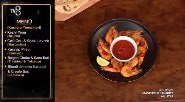 Biberli Jamaika Karidesi & Creole Sos tarifi! Masterchef Biberli Jamaika Karidesi & Creole Sos nedir, nasıl yapılır? Hangi ülkeye aittir?