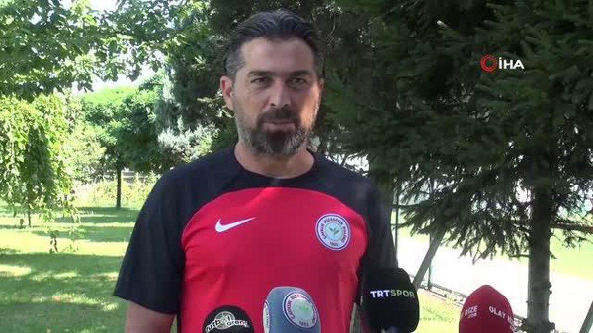 Çaykur Rizespor Teknik Direktörü İlhan Palut: 'Hiçbir endişem yok'