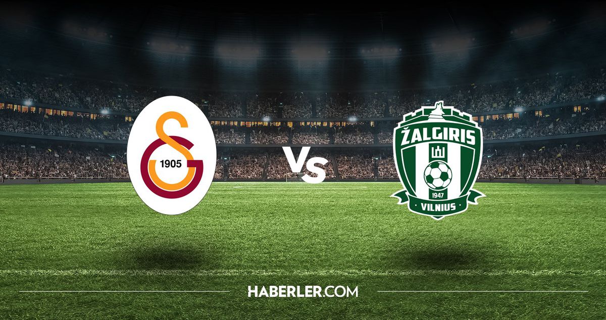 Galatasaray - Zalgiris Vilnius maçı hangi kanalda, saat kaçta? Galatasaray - Zalgiris Vilnius maçı ne zaman?