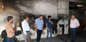 Kırşehir'de Dedeli İş Hanı'nda Yangın Çıktı
