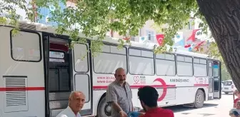 Kızılay'dan Özvatan'da kan bağışı kampanyası