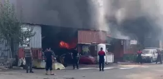 Osmaniye Sanayi Sitesi'nde Patlama ve Yangın: 2 Kişi Yaralandı