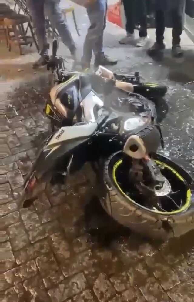 Beşiktaş'ta Motosikletliye Silahlı Saldırı