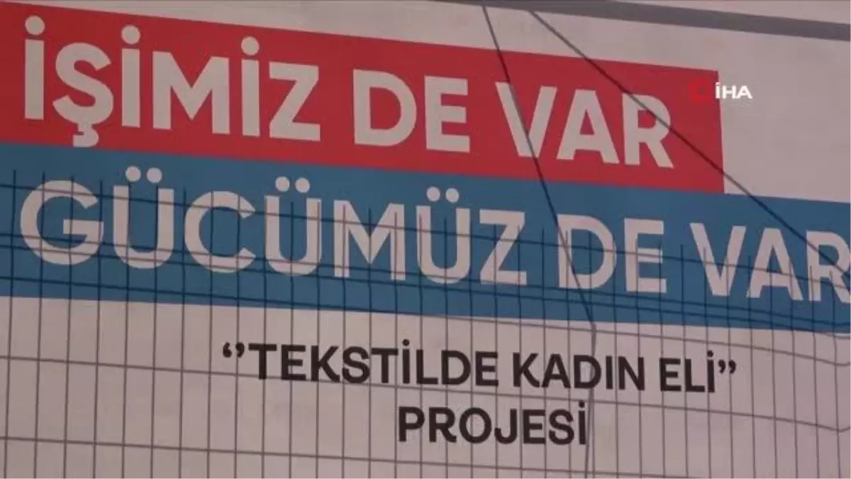 Dezavantajlı kadınlara evde çalışmaları için ücretsiz dikiş makineleri verildi