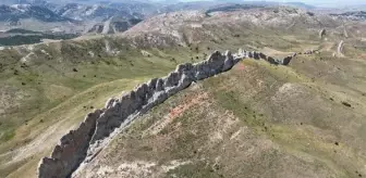 Sivas'taki 'Doğal Çin Seddi' Turizme Kazandırılacak