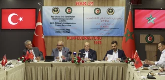 HAK-İŞ Genel Başkanı Mahmut Arslan, UNTM ile İşbirliği Yapacak