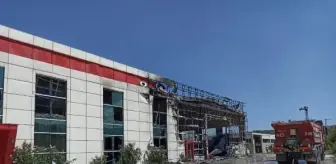 Tosya'da Kapı Fabrikasında Çıkan Yangın 4 Saatte Söndürüldü