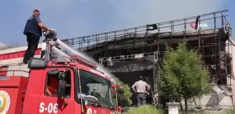 Kastamonu'daki fabrika yangını 6 saatte söndürüldü