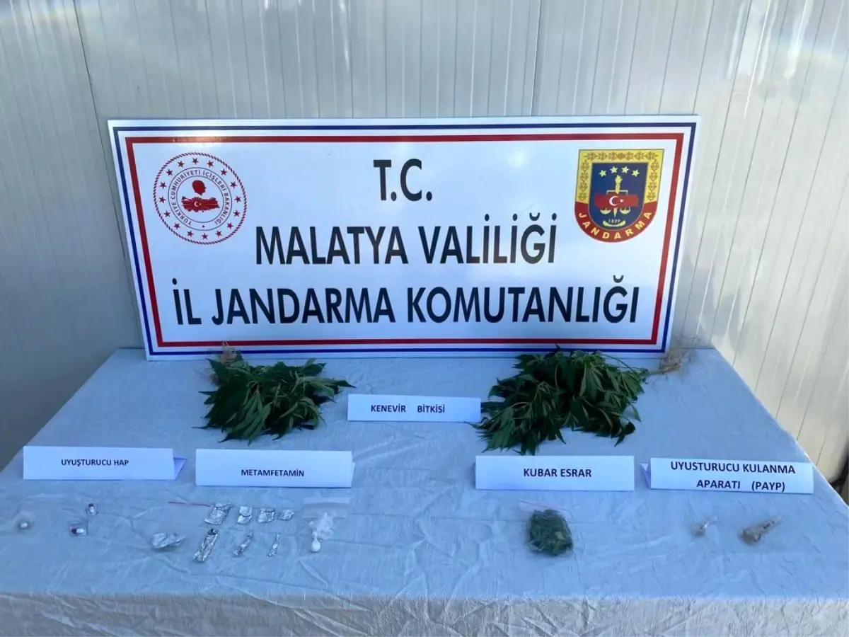 Malatya'da Uyuşturucu ve Kaçakçılık Operasyonunda 8 Zanlı Tutuklandı