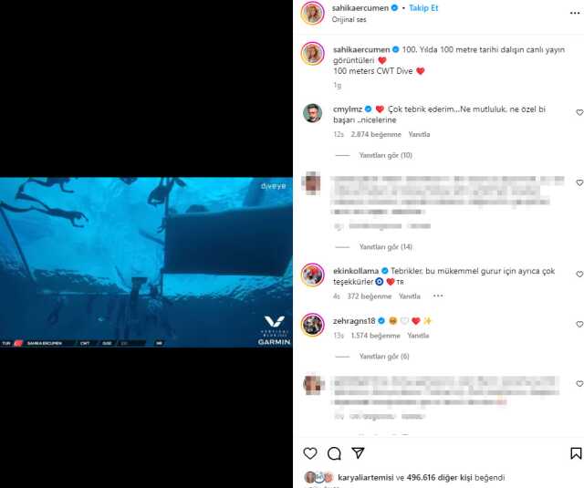 Türkiye, Şahika Ercümen'in rekorunu konuşuyor! Bakan Bak'tan başarılı sporcuya tebrik mesajı