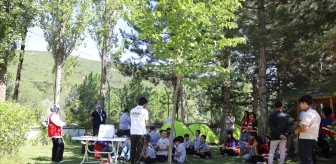 Ankara'da Vadi İzcilik Spor Kulübü'nden 40 sporcu kamp kurdu