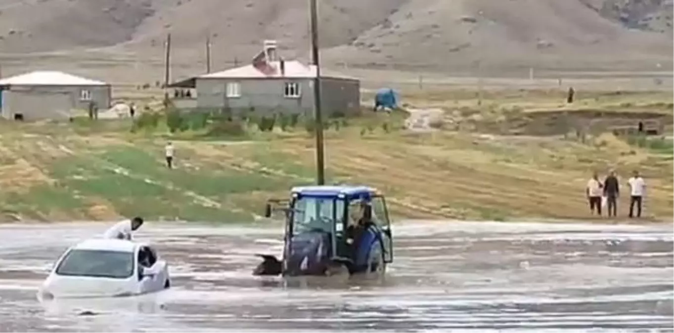 Doğubayazıt'ta Sağanak Sel