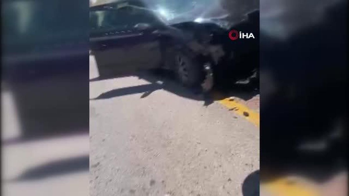 Karabük'te trafik kazası: Yaralı oğlunun başında dizlerini böyle dövdü