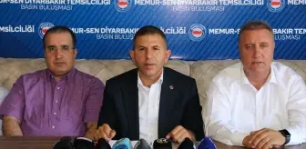 Memur-Sen Diyarbakır İl Başkanı Gündeme İlişkin Değerlendirmelerde Bulundu