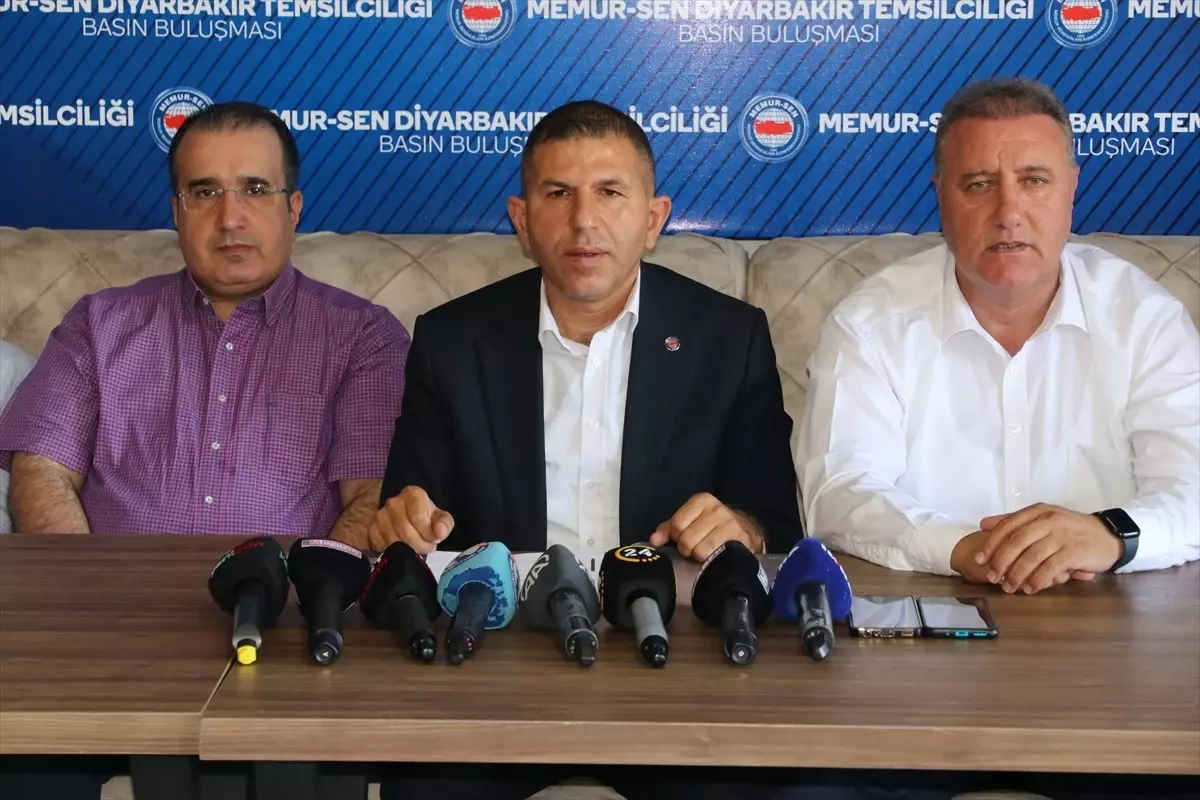 Memur-Sen Diyarbakır İl Başkanı Gündeme İlişkin Değerlendirmelerde Bulundu