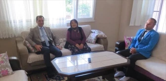 Merzifon Kaymakamı Şehit Ailelerini ve Gazileri Ziyaret Ediyor
