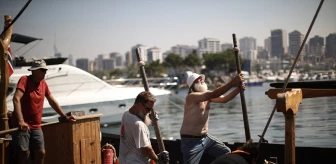 Viking Yelkenlisi Saga Farmann İstanbul'da Ziyaretçilerini Ağırlamaya Hazırlanıyor